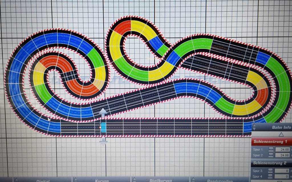Track layout database SmartRace for Carrera Digital The Nr. 1App