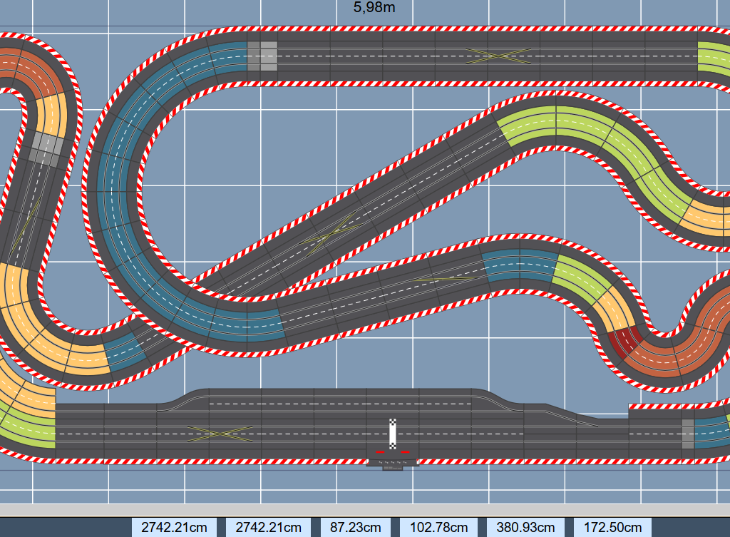 Track layout database SmartRace for Carrera Digital The Nr. 1App