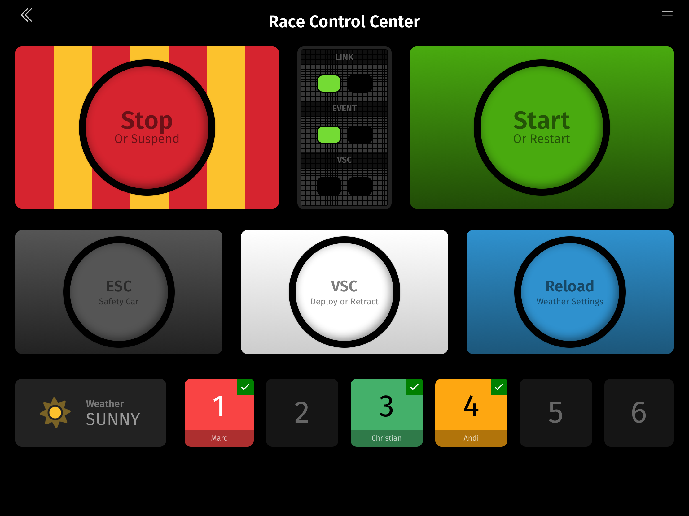 SmartRace Connect Race Control Center - SmartRace for Carrera Digital