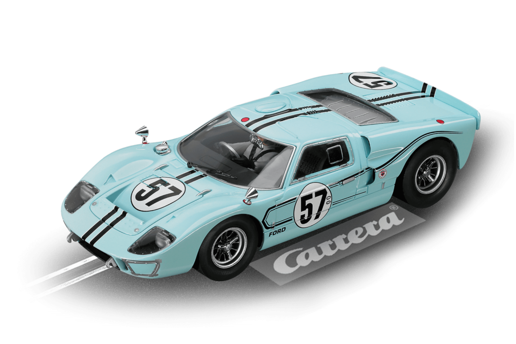 Ford GT40 MkII 1967 No. 57 - Carrera car database - SmartRace for Carrera  Digital