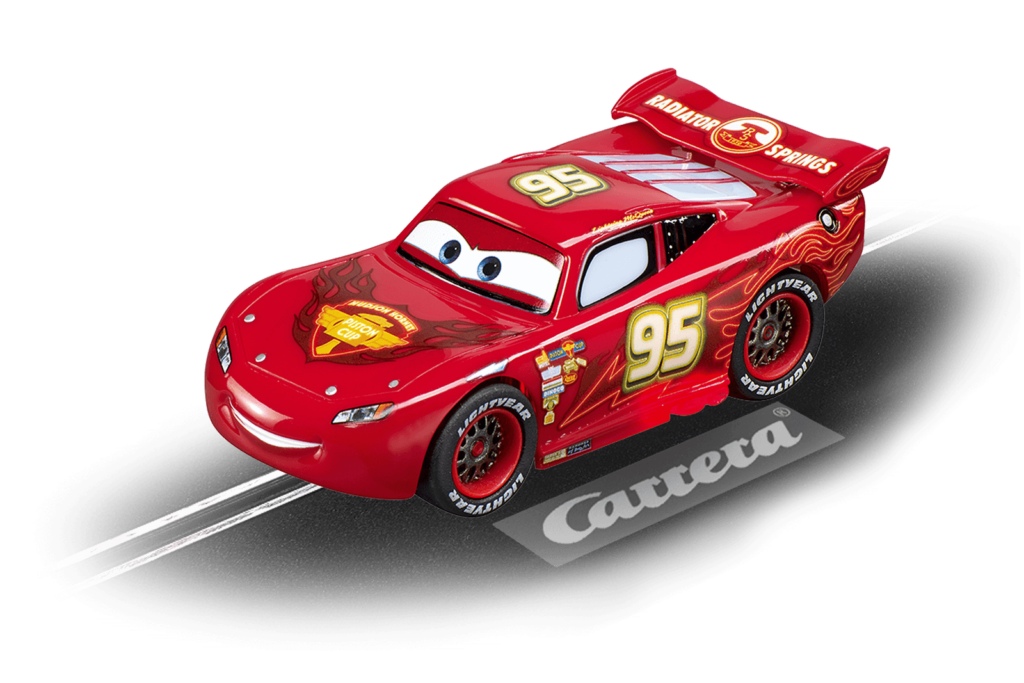 Disney·Pixar Cars NEON Lightning McQueen - Carrera car database - SmartRace  for Carrera Digital